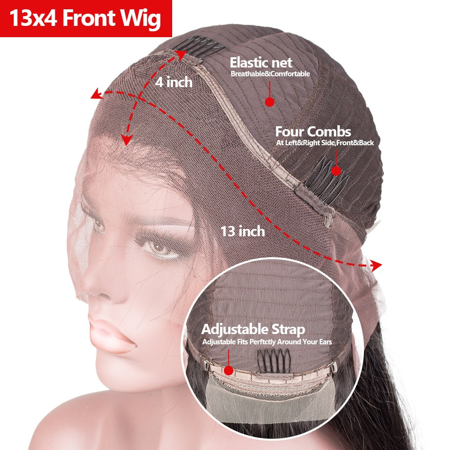 Loose Deep Wave Frontal Wig
